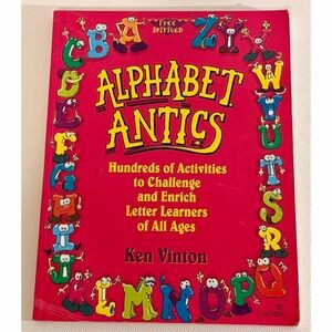 Alphabet Antics Ken Vinton Teacher Resource Activity Book Free Spirit